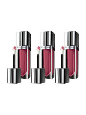 3-Pack NEW Maybelline Lip Elixir Lip Color Gloss in 090 Rose Redefined (Sealed)